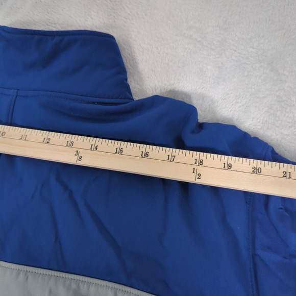 Champion Jacket Mens XXL Blue Blue Pocket Full-Zip Softshell Water Resistant NWD - Picture 9 of 10